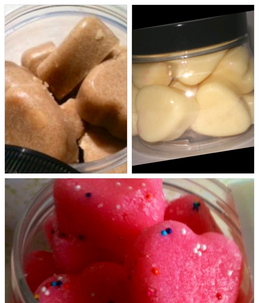 Solid Shower Sugar Scrubs, Many Scents on Luulla